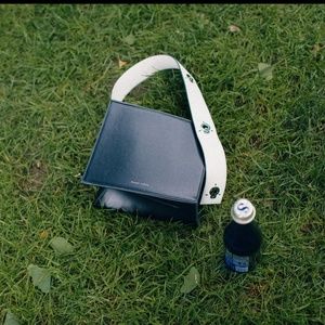 Danse Lente ZOE bag in navy (WITH BOX)